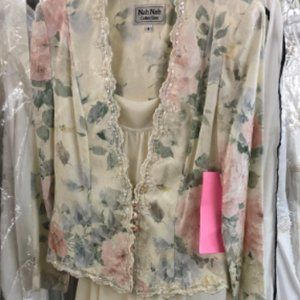 Nah Nah Collection Floral Blazer Jacket NWT